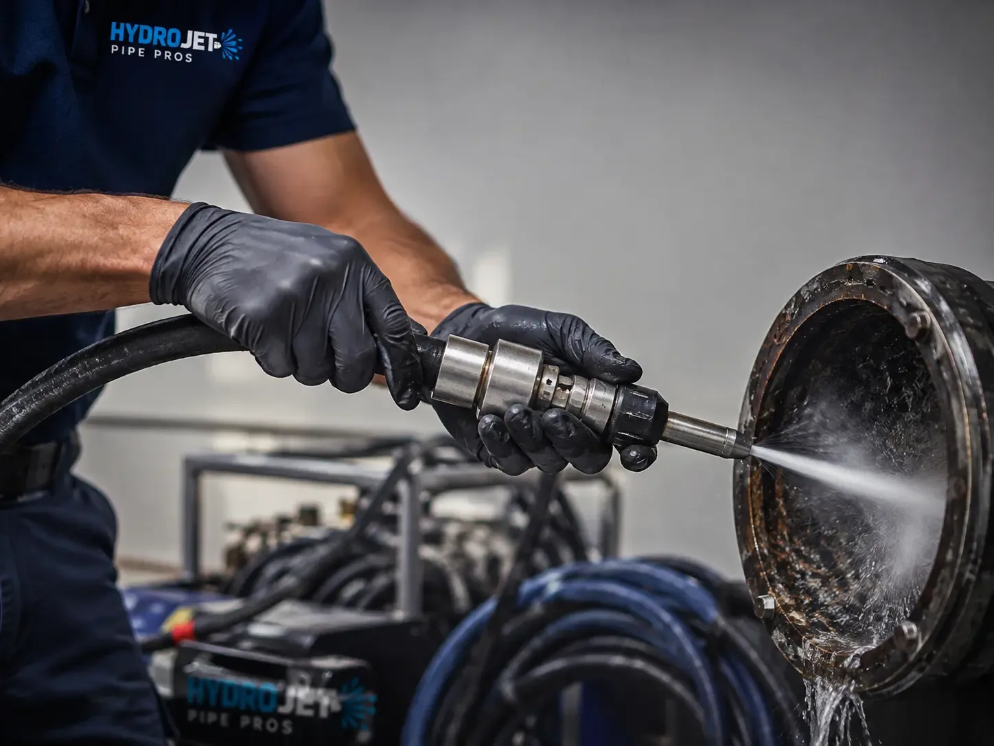 Hydro Jet Pipe Descaling in Andrews, TX